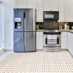 Selections by Chaumont Ltd. DBA SBC Interior Decor 'Slipmat' Multi-Color Striped Non-Slip Indoor/Outdoor Rug