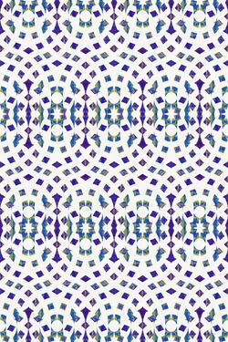 Selections by Chaumont Ltd. DBA SBC Interior Decor 'Stained Glass' Multi-Color Mosaic Non-Slip Indoor/Outdoor Rug