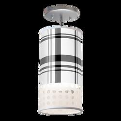 Selections by Chaumont Ltd. DBA SBC Interior Decor Austin Pendant Light Checkers