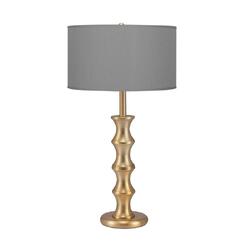 Selections by Chaumont Ltd. DBA SBC Interior Decor Bamboo Table Lamp - Brushed Brass Finish Base