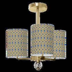 Selections by Chaumont Ltd. DBA SBC Interior Decor Newport 3 Arm Chandelier - Brass Finish