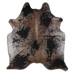 Rug Addiction, iNC ACID WASHED HAIR ON COWHIDE DISTRESSED GREY