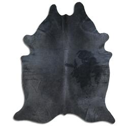 Rug Addiction, iNC DYED HAIR ON COWHIDE DYED ALLOY GREY