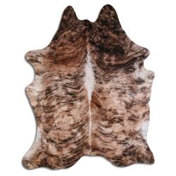 Rug Addiction, iNC NATURAL HAIR ON COWHIDE BEIGE BRINDLE