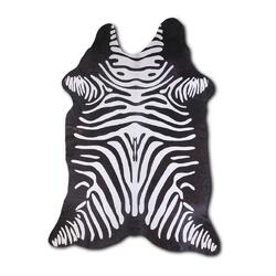 Rug Addiction, iNC PRINTED HAIR ON COWHIDE REVERSE ZEBRA