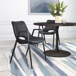 Zuo Modern Contemporary Inc Desi Dining Chair (Set of 2) Black
