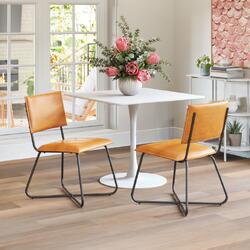 Zuo Modern Contemporary Inc Grantham Dining Chair (Set of 2) Tan