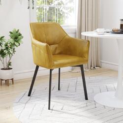 Zuo Modern Contemporary Inc Loiret Dining Chair (Set of 2) Yellow