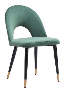 Zuo Modern Contemporary Inc Menlo Dining Chair (Set of 2) Green