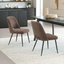 Zuo Modern Contemporary Inc Teddy Dining Chair (Set of 2) Brown