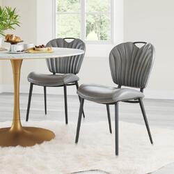 Zuo Modern Contemporary Inc Terrence Dining Chair (Set of 2) Vintage Gray