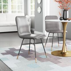 Zuo Modern Contemporary Inc Var Dining Chair (Set of 2) Gray