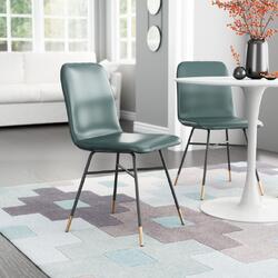 Zuo Modern Contemporary Inc Var Dining Chair (Set of 2) Green
