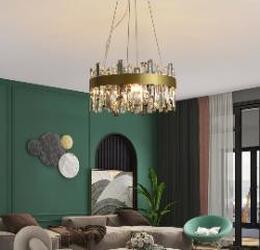 Room Lights Simple Crystal Chandelier Living Room Lights Simple