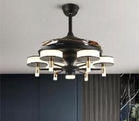 Electric Fan Modern Home Chandelier With Electric Fan