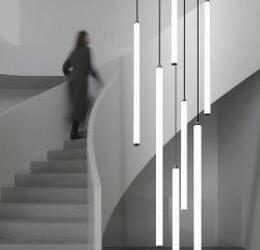 High-rise Chandelier Rotating Staircase Duplex High-rise Chandelier