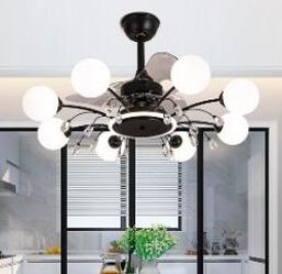 Creative Chandelier Living Room Ceiling Fan Lamp Creative Chandelier
