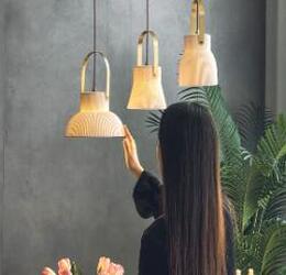 Creative Nordic Chandelier Luxury Translucent Porcelain Simple Creative Nordic Chandelier