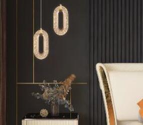 Head Small Chandelier Light Luxury Postmodern Extremely Simple Head Small Chandelier
