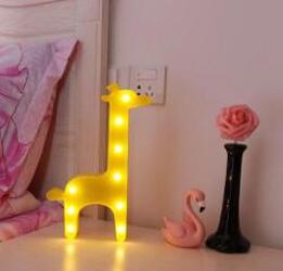 LED Giraffe Shaped Light String LED Giraffe Shaped Light String Decoration Wall Hanging