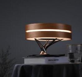 Music Bluetooth Speaker Bed Lamp WiFi Circle Tree Of Led Light Wireless Charging For Living Room Round Intelligent Music Bluetooth Speaker Bed Lamp WiFi Circle Tree Of Led Light Wireless Charging For Living Room