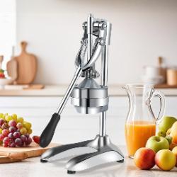 SOGA SOGA Stainless Steel Manual Juicer Hand Press Juice Extractor Squeezer Orange Citrus