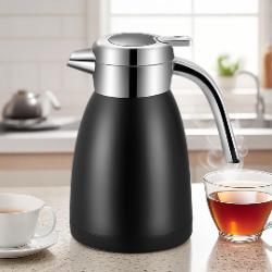 SOGA SOGA 1.8L Black Insulated Vacuum Flask