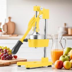 SOGA SOGA 2X Commercial Manual Juicer Hand Press Juice Extractor Squeezer Orange Citrus Yellow