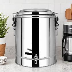 SOGA SOGA 2X 12L Stainless Steel Insulated Stock Pot Hot & Cold Beverage Container