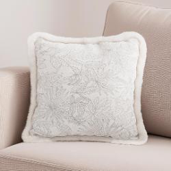 SOGA SOGA 2X 45cm Pillow Cover French Jacquard Floral Made Throw Pillow