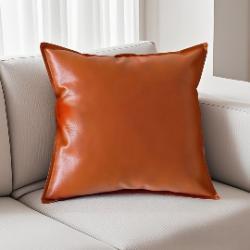 SOGA SOGA 2X 45cm Light Luxury Urban Simulated Leather Throw Pillow