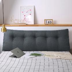 SOGA SOGA 2X 100cm Dark Grey Tatami Cushion Pillow