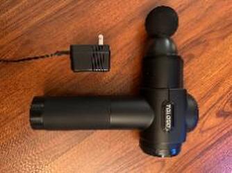 TOLOCO TOLOCO Massage Gun Deep Tissue, Back Massage Gun for Athletes for Pain Relief, Percussion Massager with 10 Massages Heads & Silent Brushless Motor, Gifts for Men&Women, Black