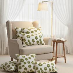 SOGA 6PC Pillowcase Set – 4x 45cm Garden Bloom & 2x 30x50cm Botanical Bloom Pillow Covers
