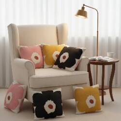 SOGA 6PC 45cm Floral, Sunshine & Blush Bloom Pillowcase Set – Flower Pattern Covers