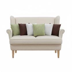 SOGA 6PC Cable Knit Pure, Luxury & Fresh Decorative Pillowcase Set 45cm Cozy Home