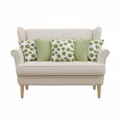SOGA 5PC Cable Knit Fresh & Garden Bloom Delight Pillowcase Set 45cm Decorative Set