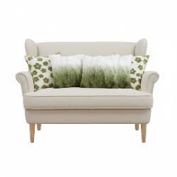 SOGA SOGA 5PC Ombre Faux Fur & Garden Bloom Delight Pillow Cover Set for Sofa Décor