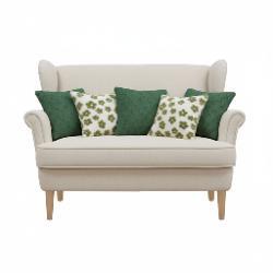 SOGA 5PC Garden Bloom Delight & Forest Green Diamond Knit Pillowcases Elegant Set