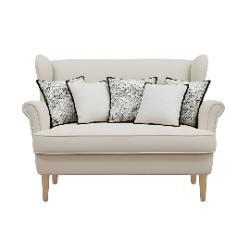 SOGA 5PC Modern Cream & Black Abstract Minimalist Decorative Pillow Cover Set