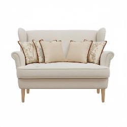 SOGA 5PC Botanical Branch Print & Vintage Off-White Decorative Pillowcase Set