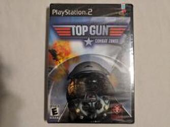 Sony PlayStation 2 PS2 Top Gun - Sealed CIB Black Label