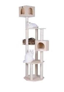 Armarkat Premium Scots Pine Cat TreeTall Sturdy Cat Tower Armarkat Premium Scots Pine Cat TreeTall Sturdy Cat Tower - S8502