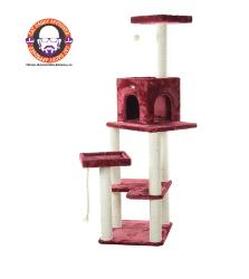 Armarkat Cat Tower Real Wood Cat Condo House 69" Armarkat Cat Tower Real Wood Cat Condo House 69" - A6902B