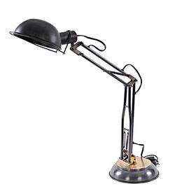 Old Modern Handicrafts Inc (OMH) Brass Industrial-Style Desk Lamp