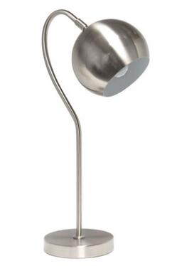 All the Rages, Inc. Lalia Home Mid Century Curved Table Lamp with Dome Shade