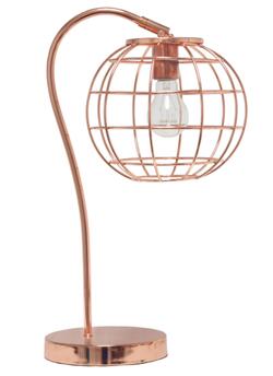 All the Rages, Inc. Lalia Home Arched Metal Cage Table Lamp