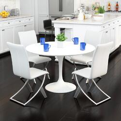 Zuo Modern Contemporary Inc Delfin Dining Chair (Set of 2) White