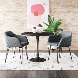 Zuo Modern Contemporary Inc Braxton Dining Chair (Set of 2) Vintage Gray