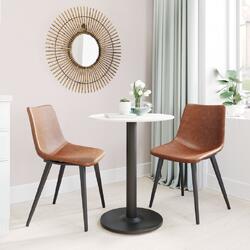 Zuo Modern Contemporary Inc Daniel Dining Chair (Set of 2) Vintage Brown